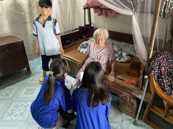 閩南師大法學(xué)院2025暑期“三下鄉(xiāng)”：方言架橋探百歲，青春執(zhí)筆寫安康