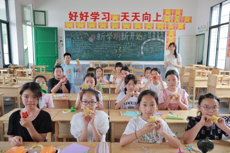 湖南師范大學(xué)實(shí)踐團(tuán)：化心中理想于實(shí)踐，助鄉(xiāng)村教育與發(fā)展