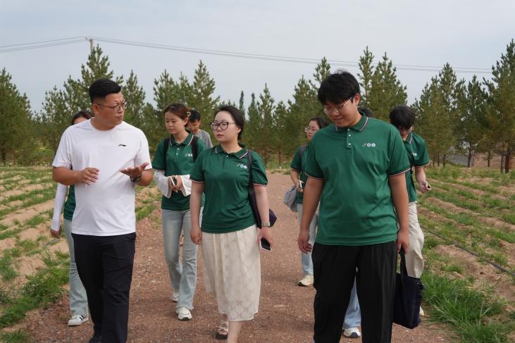 青春奔赴治沙路 久久為功筑綠屏