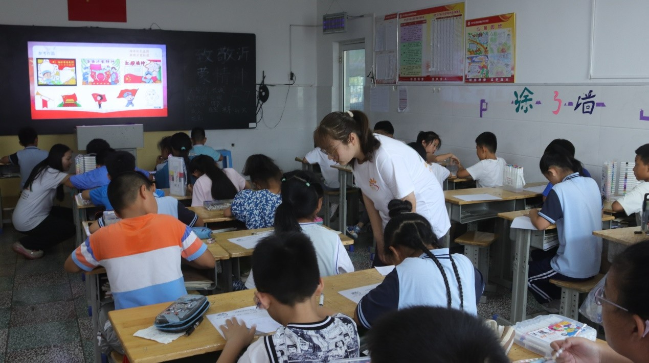 美育潤心，體育礪行，共筑青春支教夢